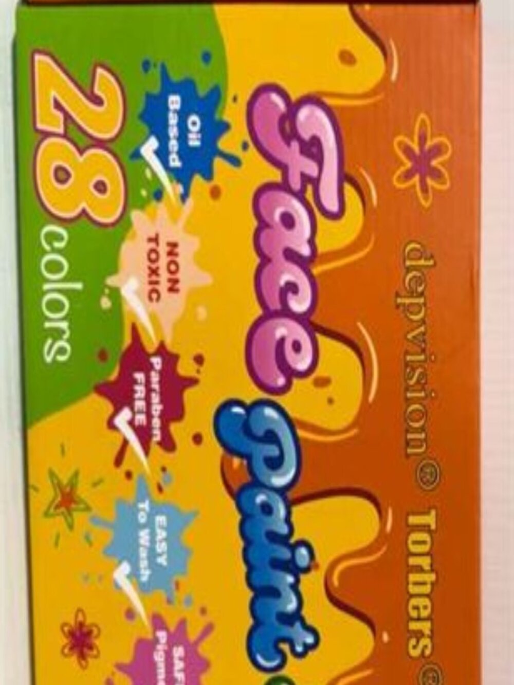 NEW Depvision Torbers Oil Based Face Paint 28 Color Kit